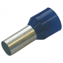 270810 Dutinka izolovaná DIN 2,5 mm2, 8 mm, modrá, Haupa