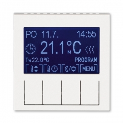 3292H-A10301 68 Termostat univerzální programovatelný, perleťová/ledová bílá, ABB Levit M