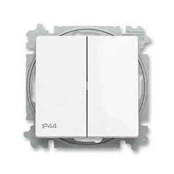 3559T-A05940 500 Přepínač sériový, s krytem, řazení 5, IP44, bílá, Zoni, ABB