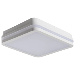 38781 BENO 24-30W CCT-L-SEW Přisazené svítidlo LED 24/30W se senzorem pohybu 3000-3500-4000K IP65 bílá, Kanlux