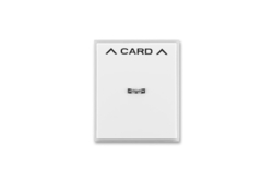 3559E-A00700 01 Kryt spínače kartového, bílá/ledová bílá, ABB Element, Time