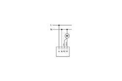 3299E-A33108 04 Spínač žaluziový s krátkocestným ovladačem a přijímačem ABB RF 868 MHz, bílá/ledová šedá, ABB, Element