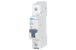 OEZ:42193 LTP-10B-1 Jistič 10 A, Ue AC 230/400 V / DC 60 V, B, 1pól, 6 kA, OEZ