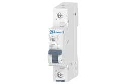 OEZ:42195 LTP-16B-1 Jistič 16 A, Ue AC 230/400 V / DC 60 V, B, 1pól, 6 kA, OEZ