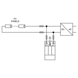 27232 HSA PV 600 M Svodič přepětí pro fotovoltaiku SPD PV typ 2