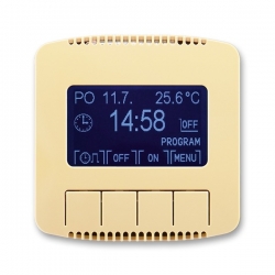 3292A-A20301 D Hodiny spínací programovatelné (ovládací jednotka), béžová, ABB Tango