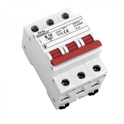 01-3010202B EV Jistič EV-6J (6 kA) 3P B 10A, Bonega