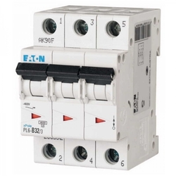 PL6-C32/3 (286604) Jistič 3P 32A C 6kA, EATON