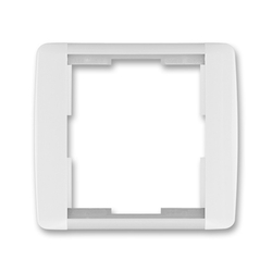 3901E-A00110 01 Rámeček jednonásobný, bílá/ledová bílá, ABB Element