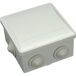 S-BOX036 SK (10010792.00) Krabice instalační 80x80x40 klik víčko IP44 + průchodky, SEZ