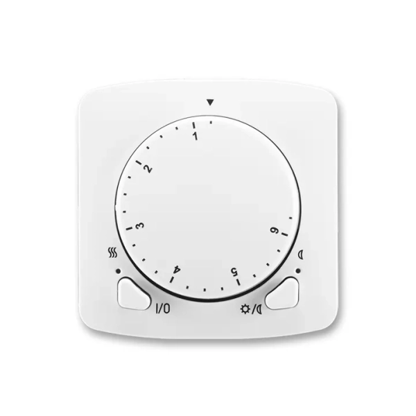 3292A-A10101 B Termostat univerzální otočný (ovládací jednotka), bílá, ABB Tango