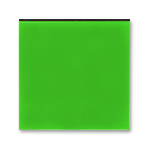 3559H-A00651 67 Kryt jednoduchý, zelená/kouřová černá, ABB Levit